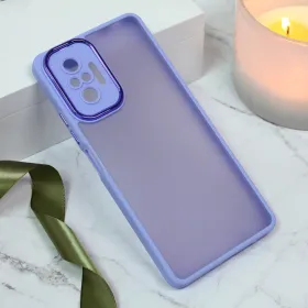Futrola - maska Shining Camera za Xiaomi Redmi Note 10 Pro/Redmi Note 10 Pro Max ljubicasta.