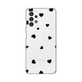 Silikonska futrola - maska print Skin za Samsung A135 Galaxy A13 4G Hearts.