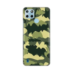 Silikonska futrola - maska print Skin za Realme C25Y/C21Y Army.