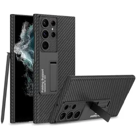 Futrola - maska Holster Carbon za Samsung S928B Galaxy S24 Ultra crna.