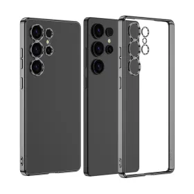 Futrola - maska S REFLECTION za Samsung S938 Galaxy S25 Ultra 5G crna (GKK case) (MS).