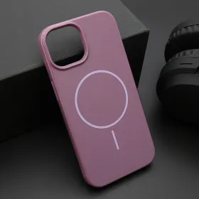 Futrola - maska JELLY MagSafe za iPhone 15 (6.1) ljubicasta (MS).