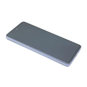 LCD ekran / displej za Samsung A536 Galaxy A53 5G + touchscreen + frame blue Full Original EU (GH82-28024C/28025C) (MS).