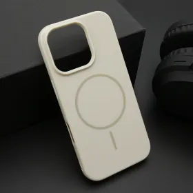 Futrola - maska JELLY MagSafe za iPhone 16 Pro (6.3) titanijum (MS).
