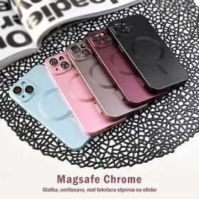Futrola - maska Magsafe Chrome za iPhone 13 6.1 zelena.