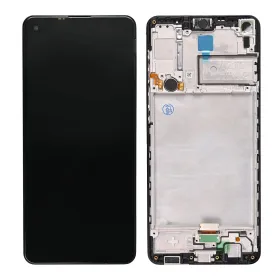 LCD ekran / displej za Samsung A217/Galaxy A21s (GH82-22988A) + touchscreen + frame Black Full Original SP.
