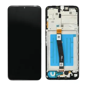 LCD ekran / displej za Samsung A226 Galaxy A22 5G (GH81-20694A) + touchscreen + frame Black Full Original-SP.