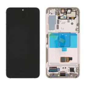 LCD ekran / displej za Samsung S901B/Galaxy S22 5G + touchscreen + frame Violet Service Pack Original/GH82-27520F.