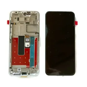 LCD ekran / displej za Nokia X10 + touchscreen + frame White Service Pack Original/70100902H001.