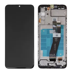 LCD ekran / displej za Samsung A037 Galaxy A03s + touchscreen + frame Black Service Pack Original/GH81-21233A.
