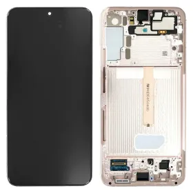 LCD ekran / displej za Samsung S906/Galaxy S22 Plus 5G + touchscreen + frame Pink Gold Service Pack Original/GH82-27500D.