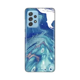 Silikonska futrola - maska print za Samsung A525 Galaxy A52 4G/A526 Galaxy A52 5G/A528B Galaxy A52s 5G Blue Marble.