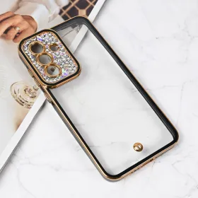 Futrola - maska Cirkon Camera za Samsung A566 Galaxy A56 5G crna.