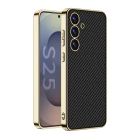 Futrola - maska S GOLD LINE za Samsung S931 Galaxy S25 5G karbon (GKK case) (MS).