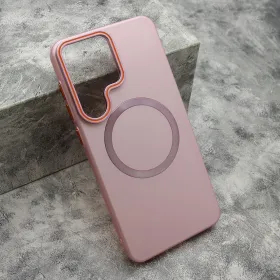 Futrola - maska PRO CASES MagSafe za Samsung S936 Galaxy S25 Plus 5G roze (MS).