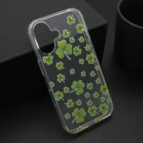 Futrola - maska FLOWER za iPhone 16 (6.1) DZF1 (MS).