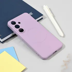 Futrola - maska Teracell Giulietta Magsafe za Samsung S931 Galaxy S25 ljubicasta.