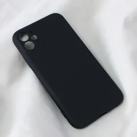 Futrola - maska Teracell Soft Velvet za iPhone 11 6.1 crna.