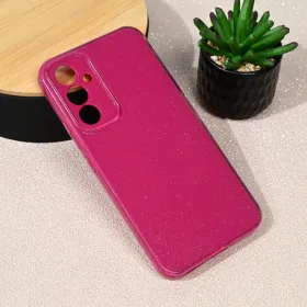 Futrola - maska Sparkle Dust za Samsung A546B Galaxy A54 5G tamno pink.