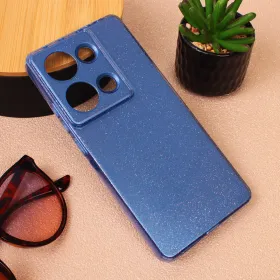 Futrola - maska Sparkle Dust za Xiaomi Redmi Note 13 Pro 4G plava.