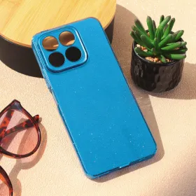 Futrola - maska Sparkle Dust za Huawei Honor X8a svetlo plava.