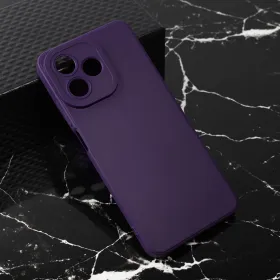 Futrola - maska Teracell Giulietta za Realme Note 50 mat tamno ljubicasta.