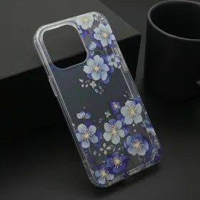 Futrola - maska FLOWER za iPhone 15 Pro Max (6.9) DZF8 (MS).