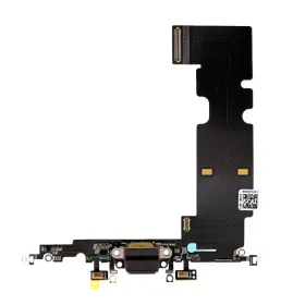 Flet kabl za iPhone 8 Plus sa konektorom punjenja crni.