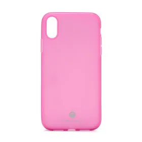 Futrola - maska Teracell Giulietta za iPhone XS Max pink.