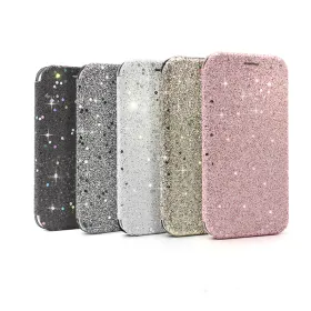 Futrola - maska Flip Diamond za iPhone XS Max crna.