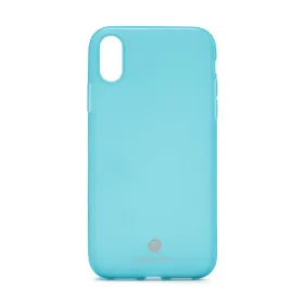 Futrola - maska Teracell Giulietta za iPhone XS Max svetlo plava.