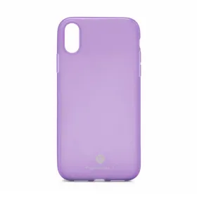 Futrola - maska Teracell Giulietta za iPhone XS Max ljubicasta.