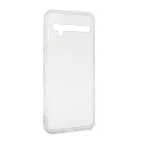 Silikonska futrola - maska Ultra Thin za TCL 10 Pro Transparent.