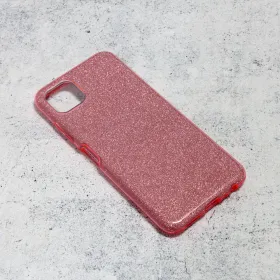 Futrola - maska Crystal Dust za Samsung A226 Galaxy A22 5G roze.