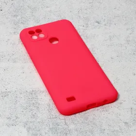 Futrola - maska Teracell Giulietta za Realme C11 2021/C20 mat pink.