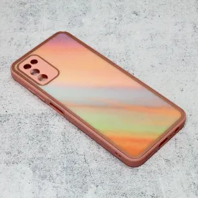 Futrola - maska Candy Marble za Samsung A037 Galaxy A03s roze.