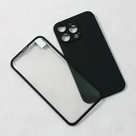 Futrola - maska Slim 360 Full za iPhone 13 Pro 6.1 crna.