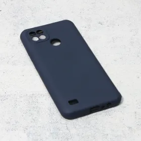 Futrola - maska Teracell Giulietta za Realme C11 2021/C20 mat tamno plava.