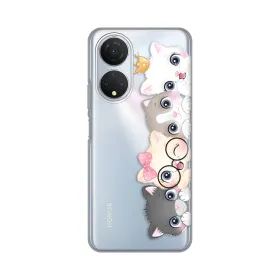 Silikonska futrola - maska print Skin za Huawei Honor X7 Cats.
