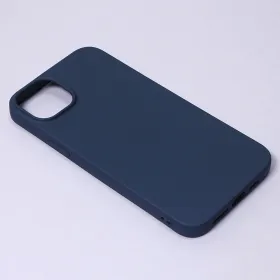 Futrola - maska Teracell Giulietta za iPhone 14 Plus 6.7 mat tamno plava.