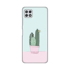 Silikonska futrola - maska print za Samsung A226 Galaxy A22 5G Cactus.