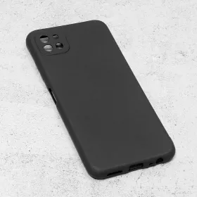Futrola - maska Teracell Giulietta za Samsung A226 Galaxy A22 5G mat crna.