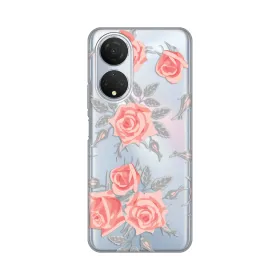 Silikonska futrola - maska print Skin za Huawei Honor X7 Elegant Roses.