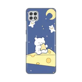 Silikonska futrola - maska print za Samsung A226 Galaxy A22 5G Dreamy Bear.