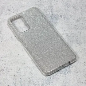 Futrola - maska Crystal Dust za Xiaomi Poco M4 Pro 4G srebrna.