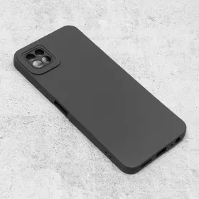 Futrola - maska Silikon Pro Camera za Samsung A226 Galaxy A22 5G crna.