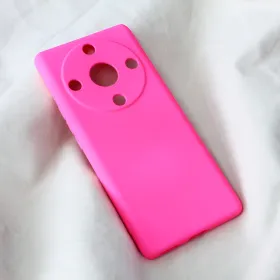 Futrola - maska Teracell Soft Velvet za Huawei Honor Magic 5 Lite pink.