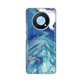 Silikonska futrola - maska print za Huawei nova Y90 Blue Marble.