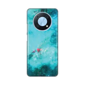 Silikonska futrola - maska print za Huawei nova Y90 Marble Sky.
