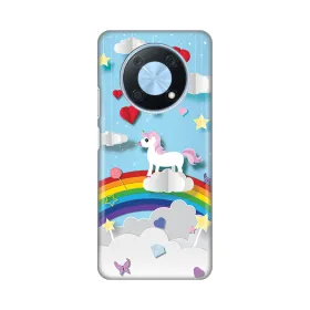 Silikonska futrola - maska print za Huawei nova Y90 Unicorn.